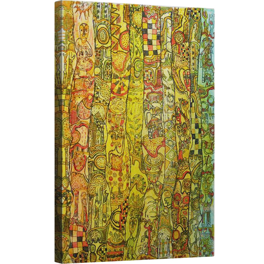 Tablou canvas - Wole Oyeyemi - Tratament din plante, 60 x 90 cm