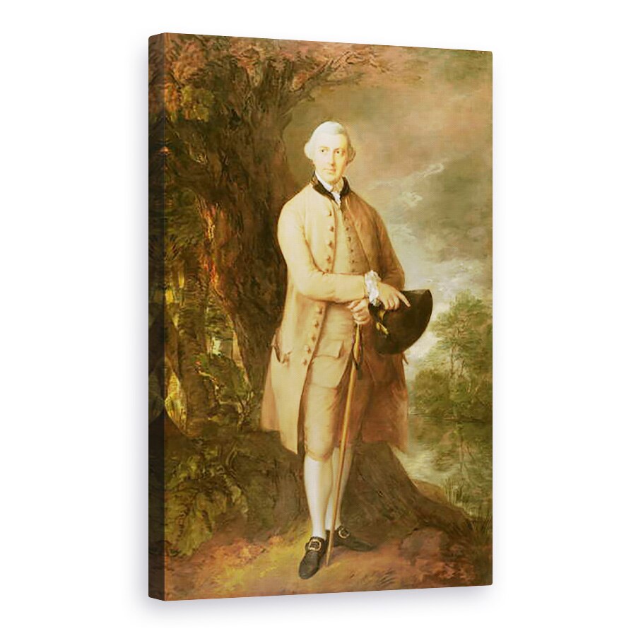 Tablou canvas - Thomas Gainsborough - William Johnstone-Pulteney, Baronet al 5-lea, 40 x 60 cm