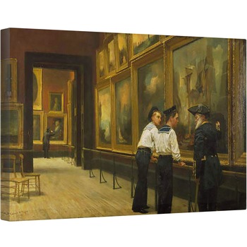 Tablou canvas - Edward Richard Taylor - A fost o victorie celebra, 80 x 120cm Tablou canvas - Edward Richard Taylor - A fost o victorie celebra, 80 x 120cm