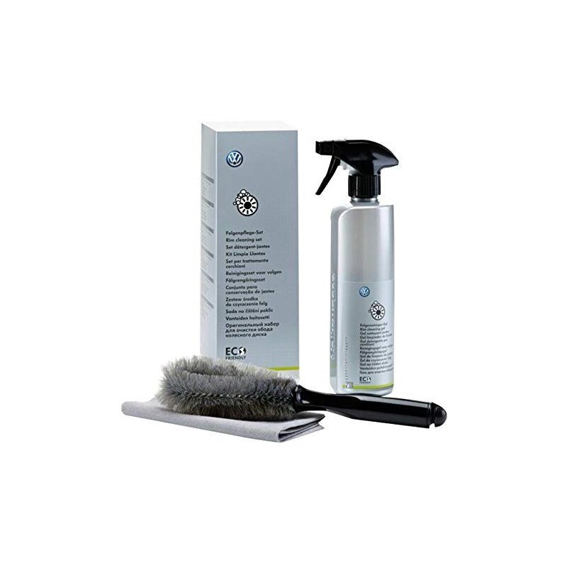 Set kit curatat jante aliaj usor, 1 solutie, 1 laveta si o pensula, Volkswagen