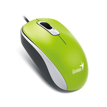 Mouse cu fir, Genius, DX-110, USB, Verde Mouse cu fir, Genius, DX-110, USB, Verde