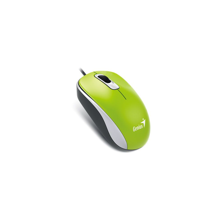 Жична мишка, Genius, DX-110, USB, зелена