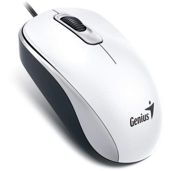 Mouse cu fir, Genius, DX-110, USB, Alb