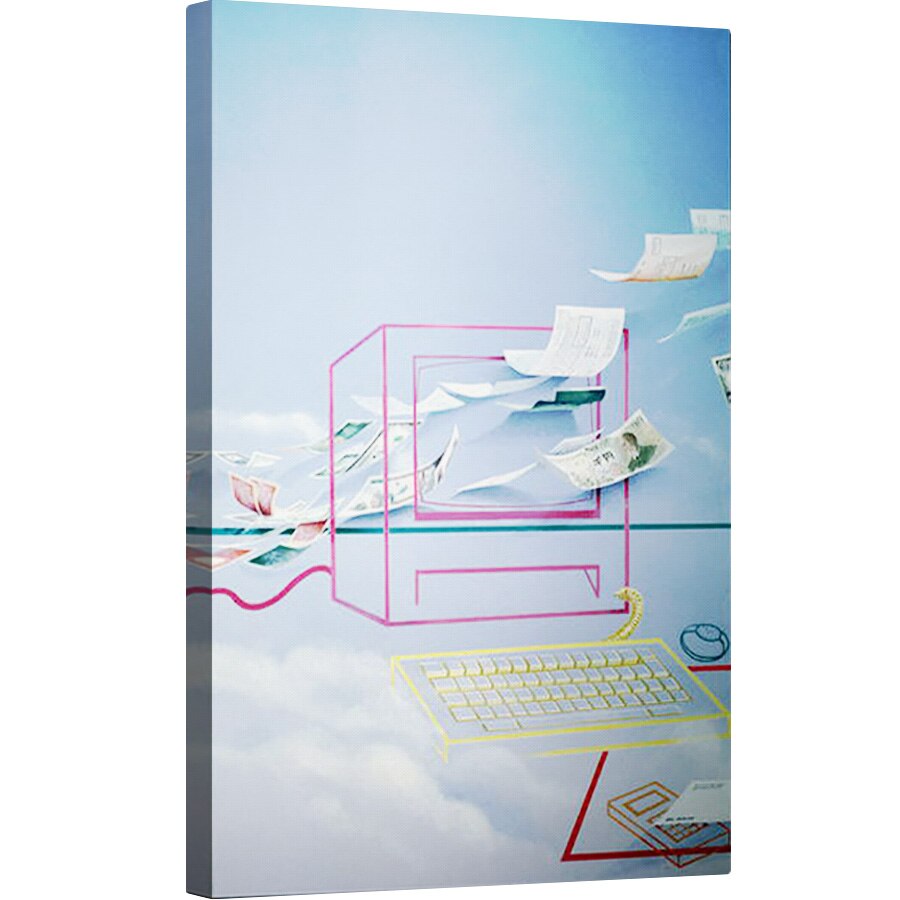 Tablou canvas - Lincoln Seligman - Magic bani, 40 x 60 cm