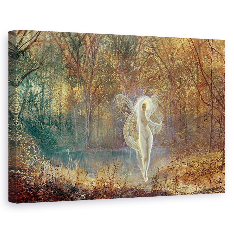 Tablou canvas - John Atkinson Grimshaw - toamna, 80 x 120cm