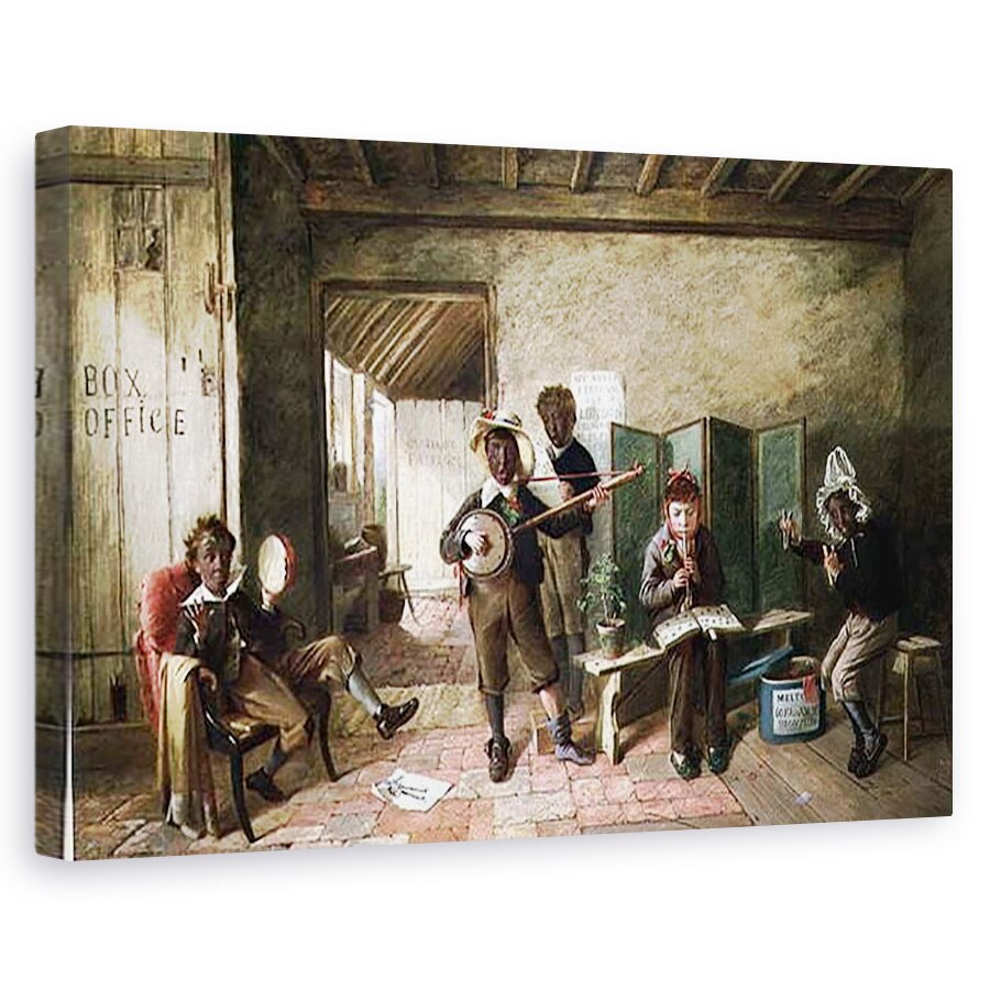 Tablou canvas - Charles Hunt - Negrul Sam Band, 80 x 120cm