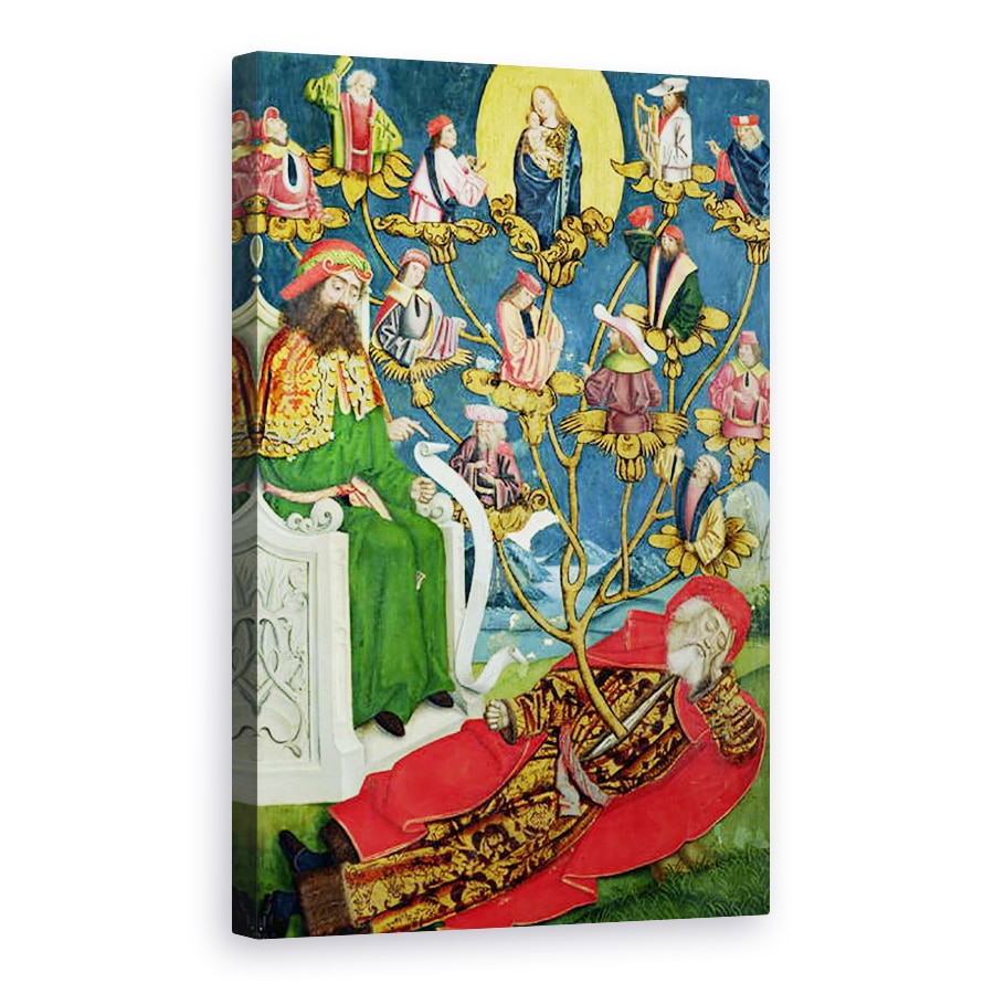 Tablou canvas - Absolon Stumme - Copacul lui Jesse, de la Altarul Domului, 60 x 90 cm