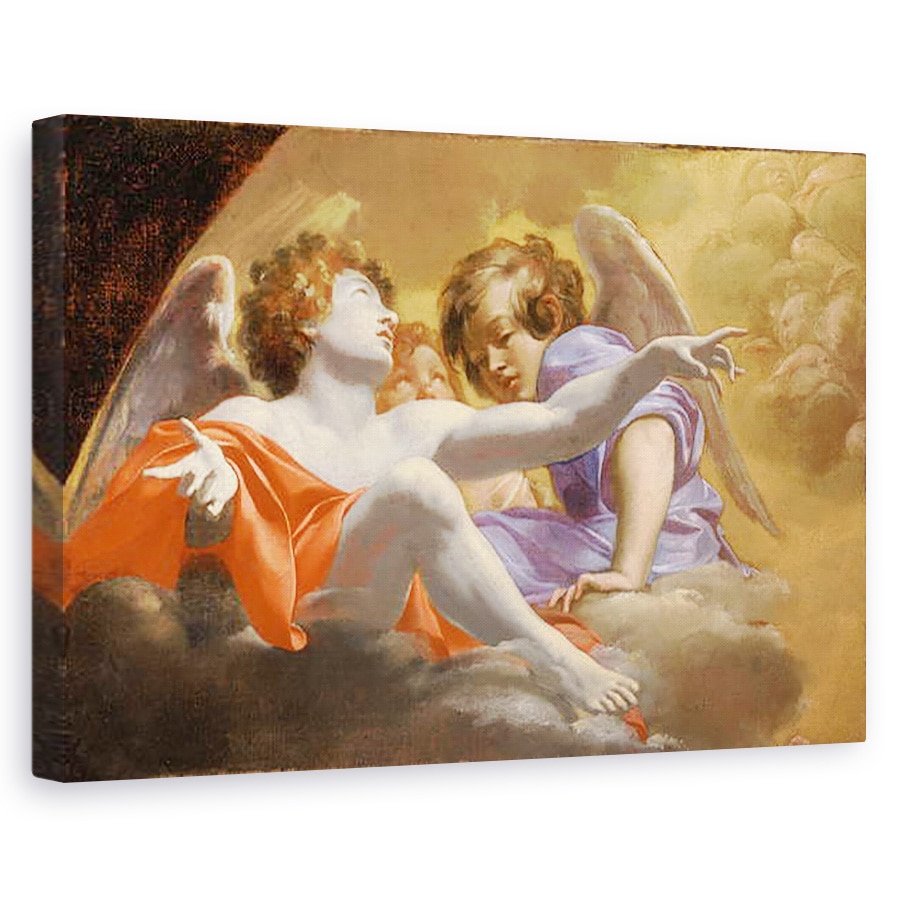 Tablou canvas - Simon Vouet - Model pentru Altarpiece in Sfantul Petru, 80 x 120cm