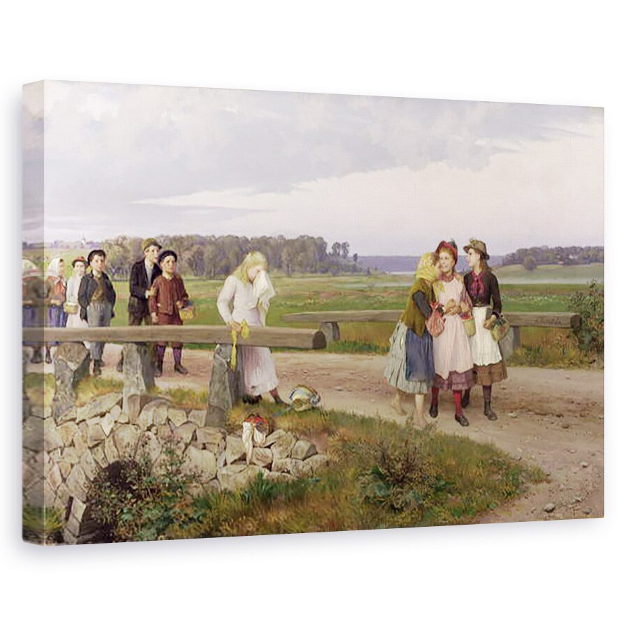 Tablou canvas - August Malmstrom - Povestea, 40 x 60 cm