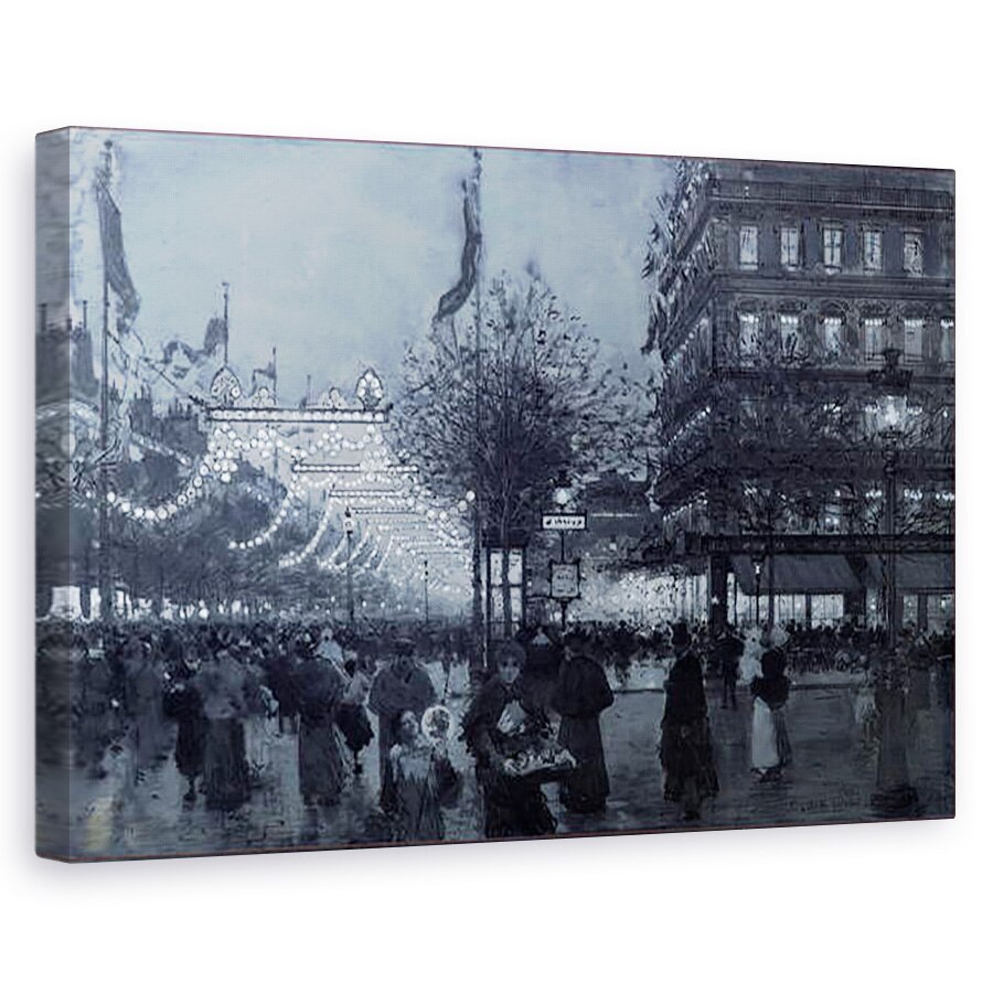 Tablou canvas - Luigi Loir - Grands Boulevards, Paris, 60 x 90 cm