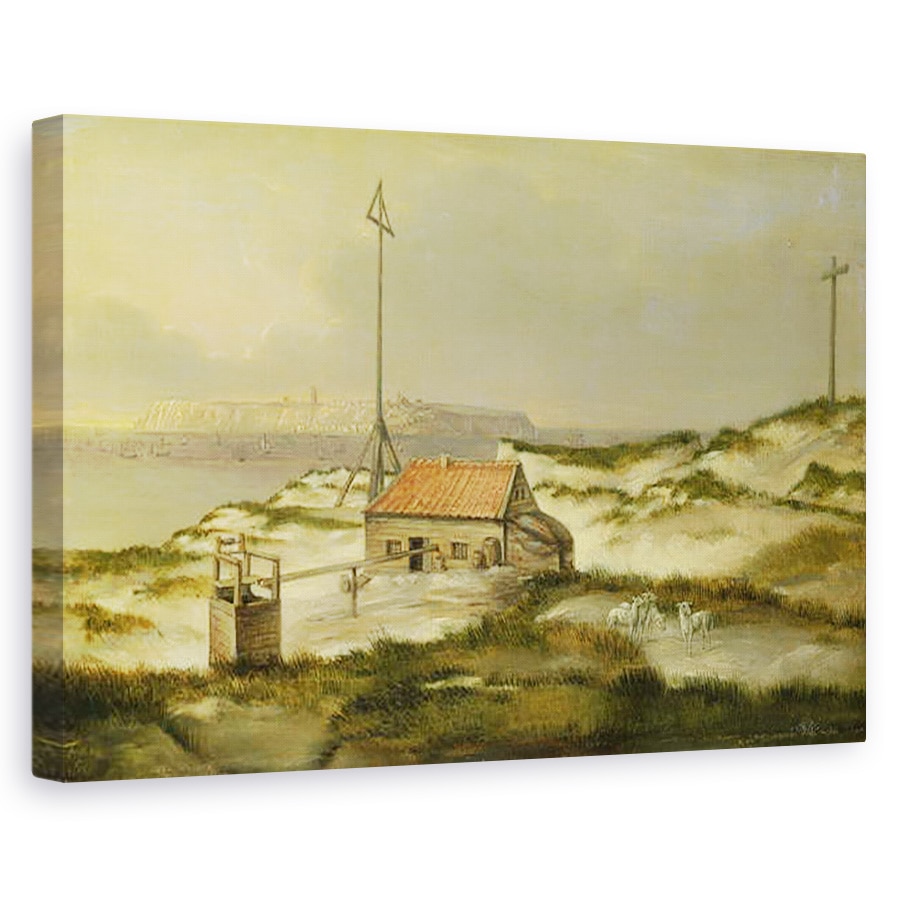 Tablou canvas - Joachim Faber - Dunele din Helgoland, 60 x 90 cm