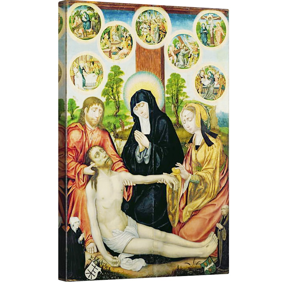 Tablou canvas - Hamburg Master - Plangerile lui Hristos Mort, 80 x 120cm
