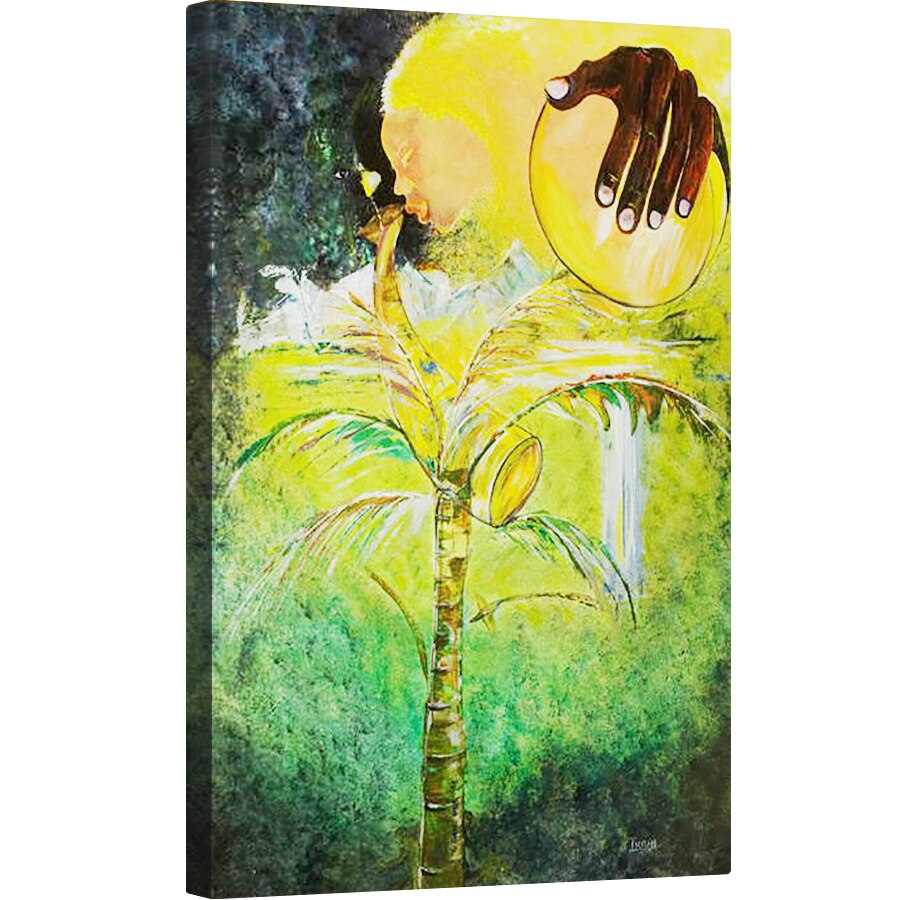 Tablou canvas - Ikahl Beckford - Abeng, 60 x 90 cm