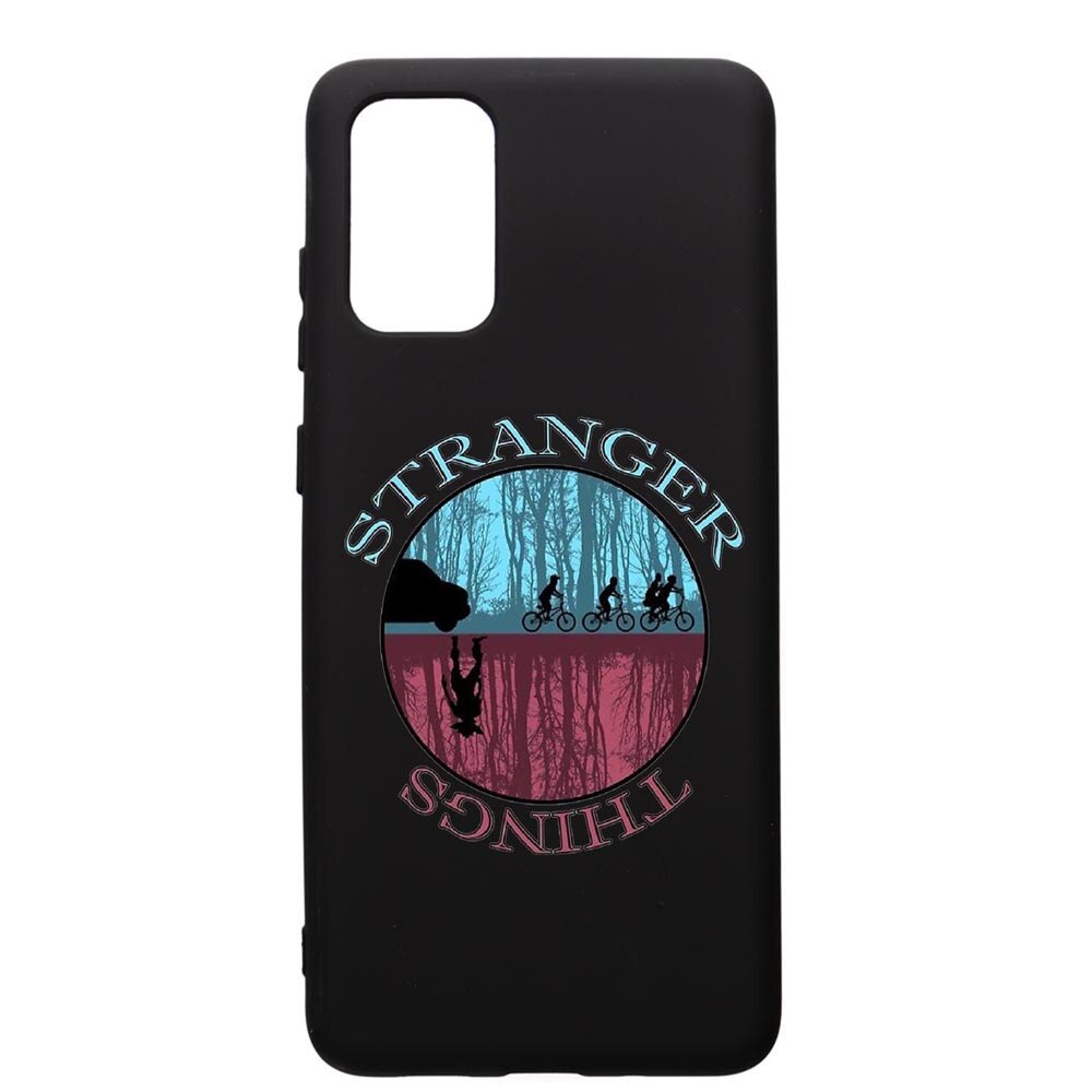 Husa de protectie Samsung Galaxy A71, Stranger Things, silicon, cu interiorul din material textil, protectie camera, PB368