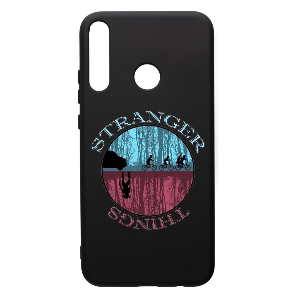 Husa de protectie Huawei P40 Lite E / Y7p, Stranger Things, silicon, cu interiorul din material textil, protectie camera, PB368