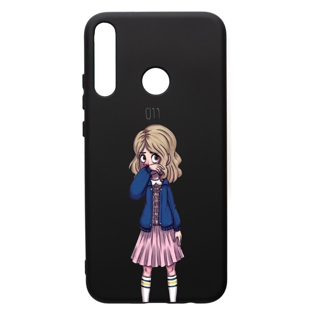 Husa de protectie Huawei P40 Lite E / Y7p, Stranger Things, silicon, cu interiorul din material textil, protectie camera, PB371