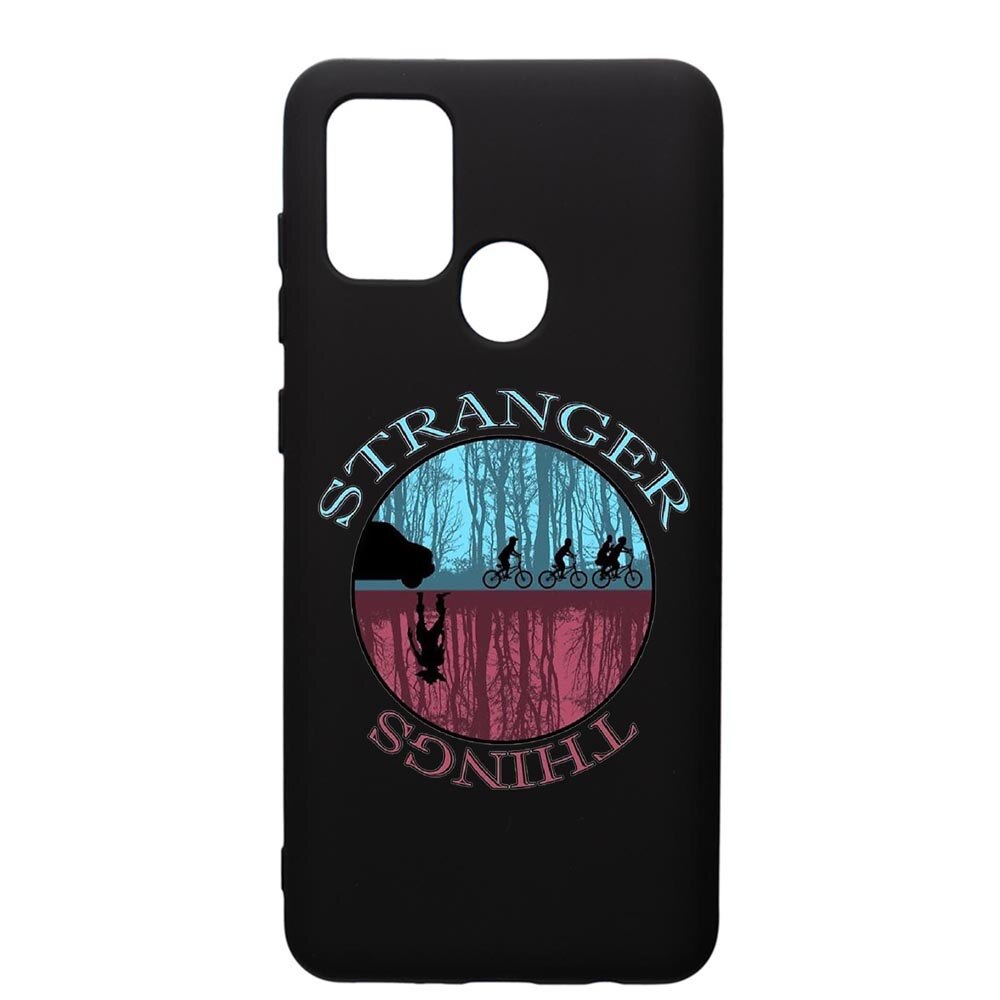 Husa de protectie Samsung Galaxy A21, Stranger Things, silicon, cu interiorul din material textil, protectie camera, PB368