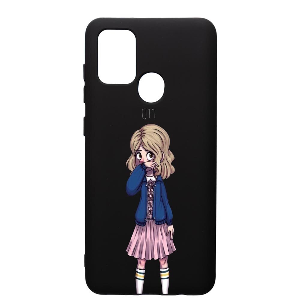 Husa de protectie Samsung Galaxy A21, Stranger Things, silicon, cu interiorul din material textil, protectie camera, PB371