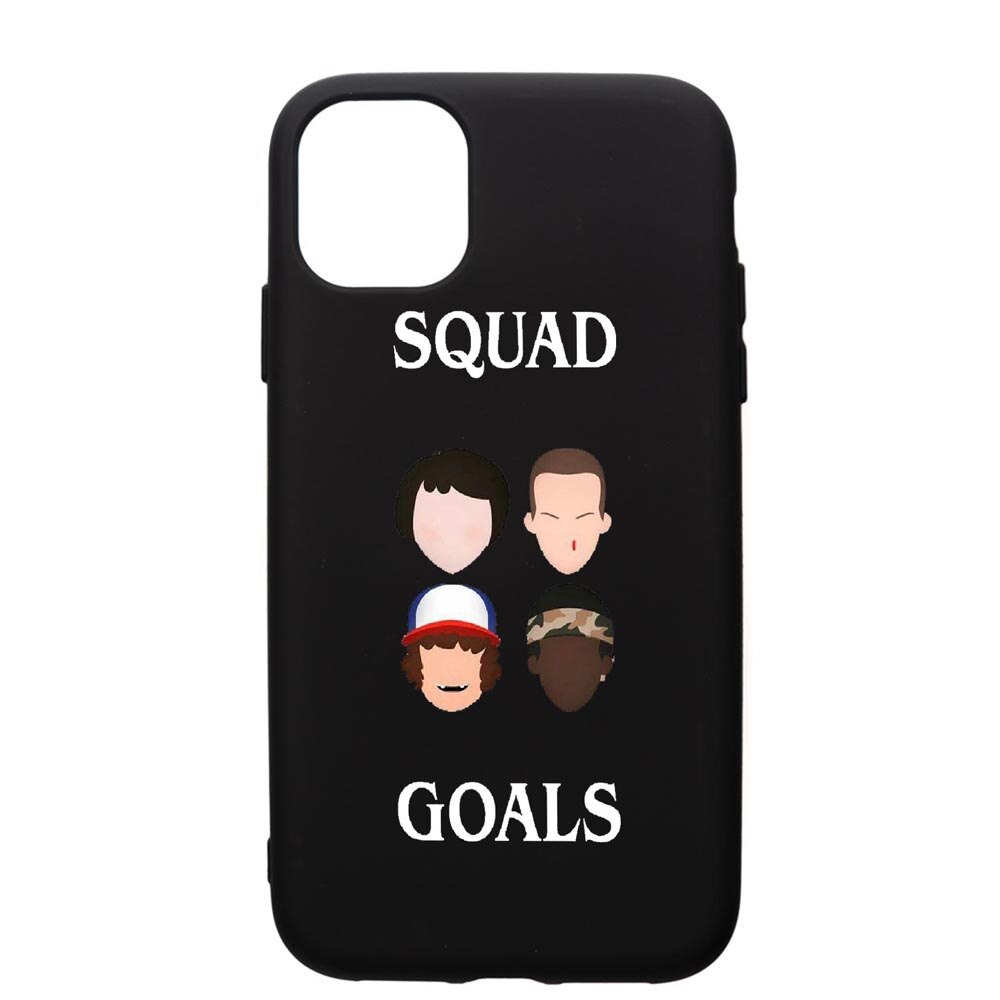Husa de protectie Apple iPhone 12, Stranger Things, silicon, cu interiorul din material textil, protectie camera, PB374