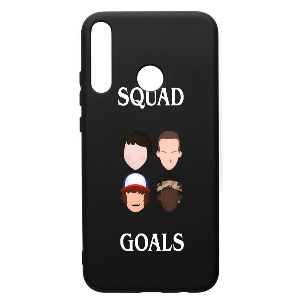 Husa de protectie Huawei P40 Lite E / Y7p, Stranger Things, silicon, cu interiorul din material textil, protectie camera, PB374
