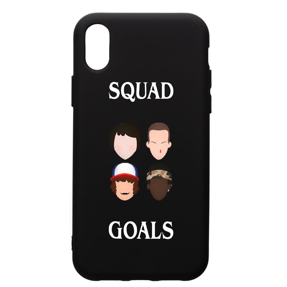 Husa de protectie Xiaomi Redmi 7A, Stranger Things, silicon, cu interiorul din material textil, protectie camera, PB374