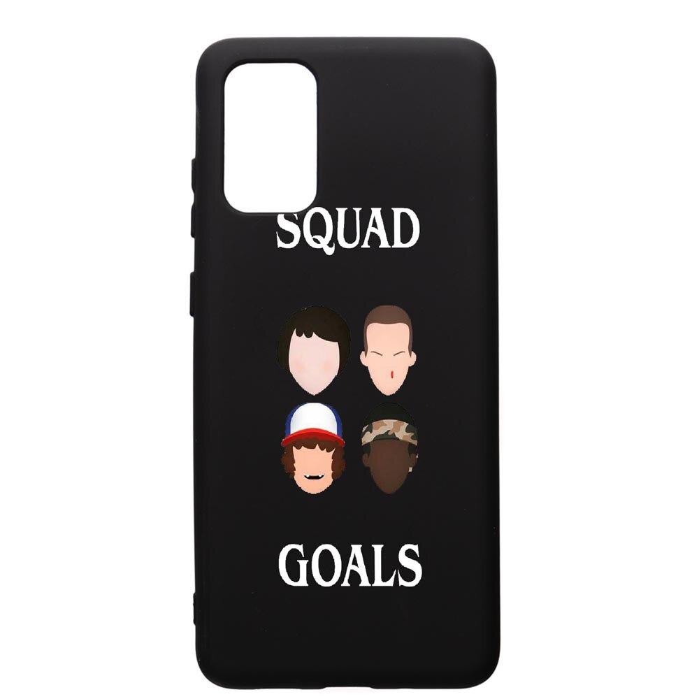 Husa de protectie Samsung Galaxy S20 Plus, Stranger Things, silicon, cu interiorul din material textil, protectie camera, PB374