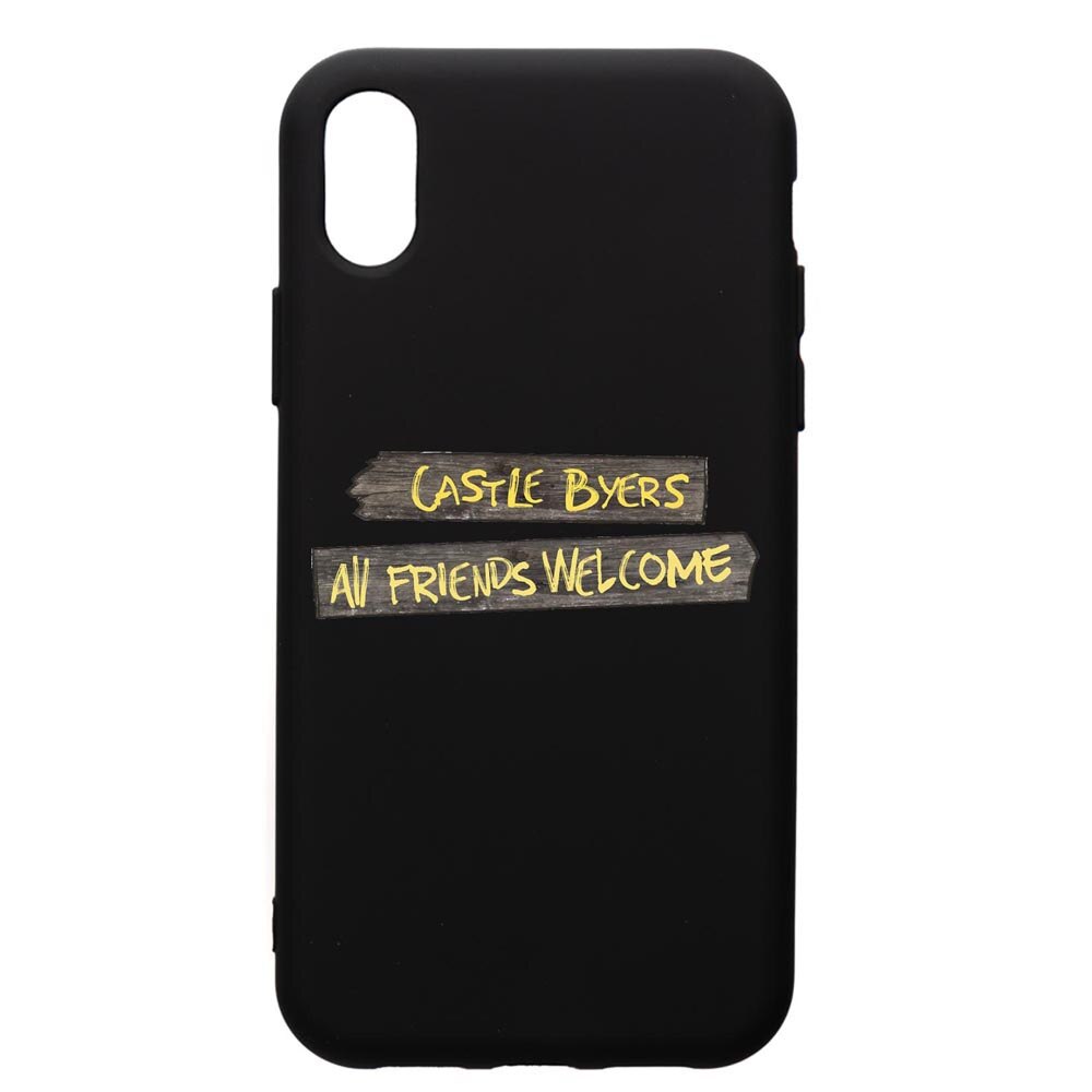 Husa de protectie Apple iPhone XR, Stranger Things, silicon, cu interiorul din material textil, protectie camera, PB375