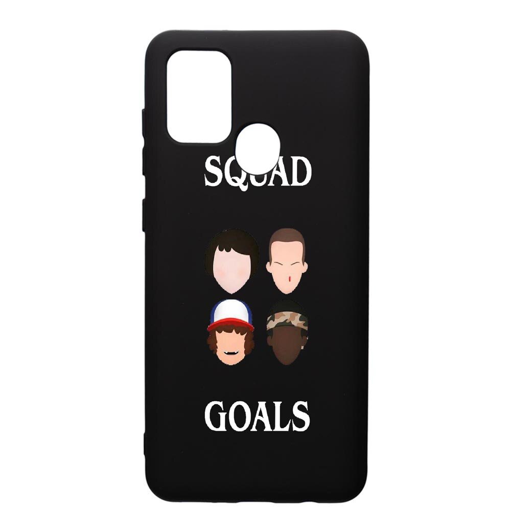 Husa de protectie Samsung Galaxy A21, Stranger Things, silicon, cu interiorul din material textil, protectie camera, PB374