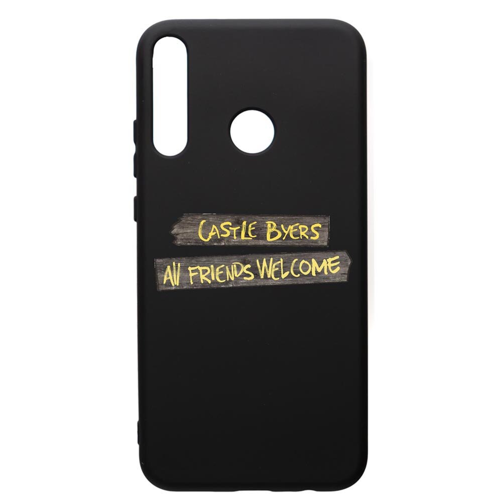 Husa de protectie Huawei P40 Lite E / Y7p, Stranger Things, silicon, cu interiorul din material textil, protectie camera, PB375