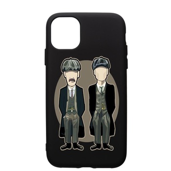 Husa de protectie Apple iPhone 12, Peaky Blinders, silicon, cu interiorul din material textil, protectie camera, PB383 Husa de protectie Apple iPhone 12, Peaky Blinders, silicon, cu interiorul din material textil, protectie camera, PB383