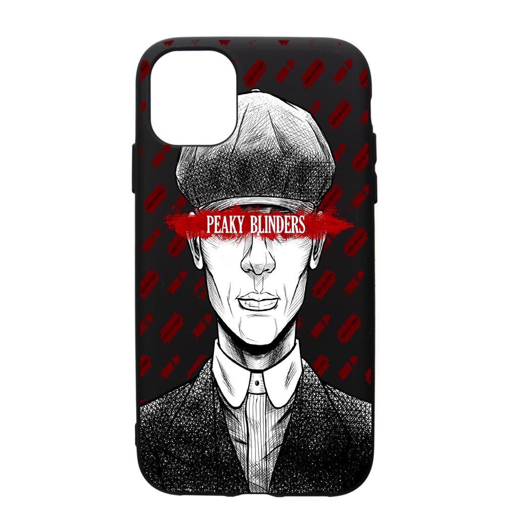 Husa de protectie Apple iPhone 11, Peaky Blinders, silicon, cu interiorul din material textil, protectie camera, PB380
