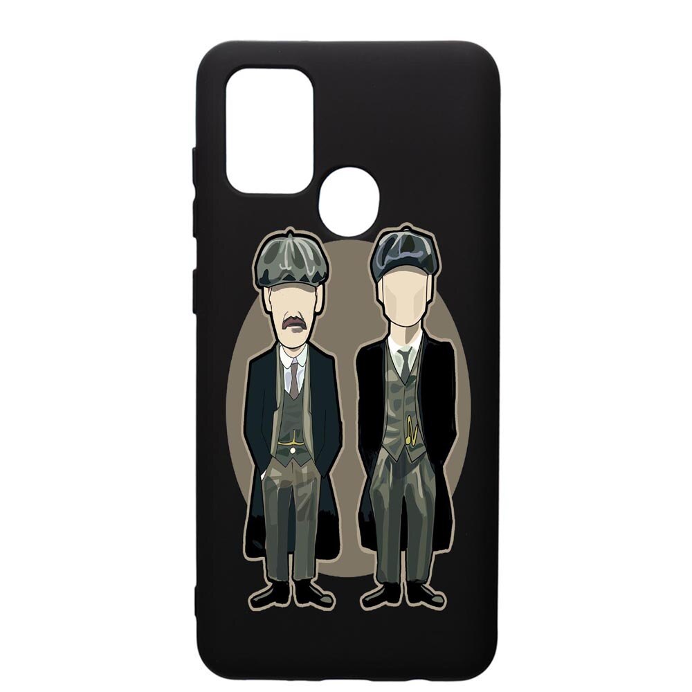 Husa de protectie Samsung Galaxy A21, Peaky Blinders, silicon, cu interiorul din material textil, protectie camera, PB383