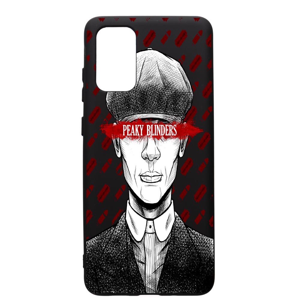 Husa de protectie Samsung Galaxy A41, Peaky Blinders, silicon, cu interiorul din material textil, protectie camera, PB380