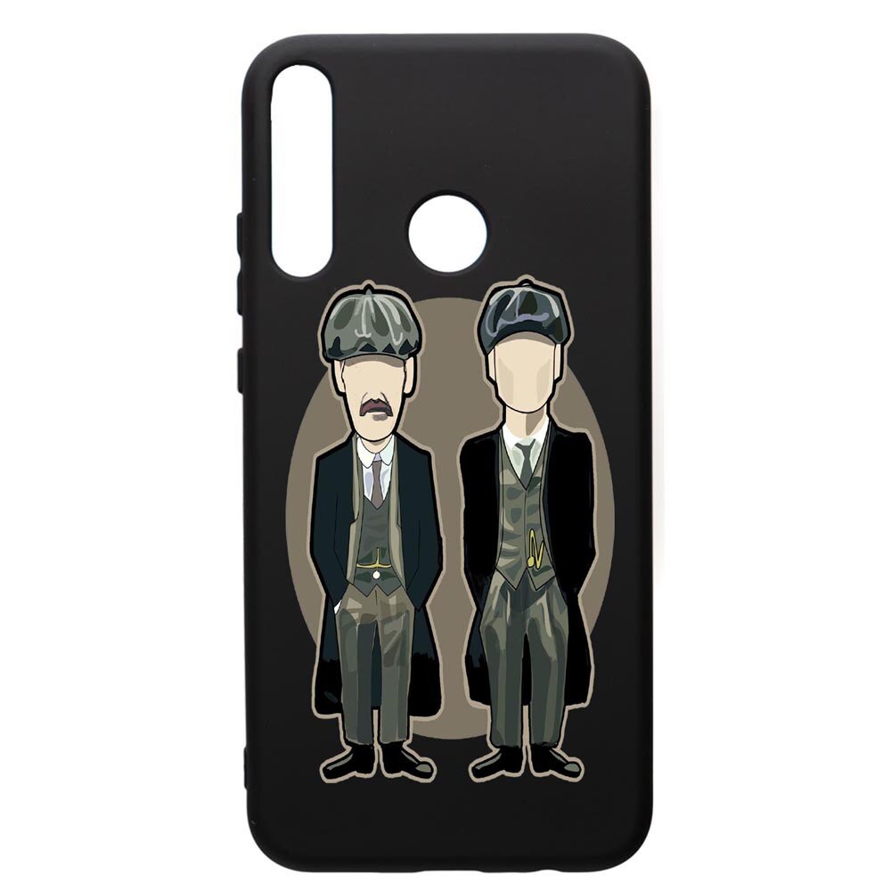Husa de protectie Huawei P40 Lite E / Y7p, Peaky Blinders, silicon, cu interiorul din material textil, protectie camera, PB383