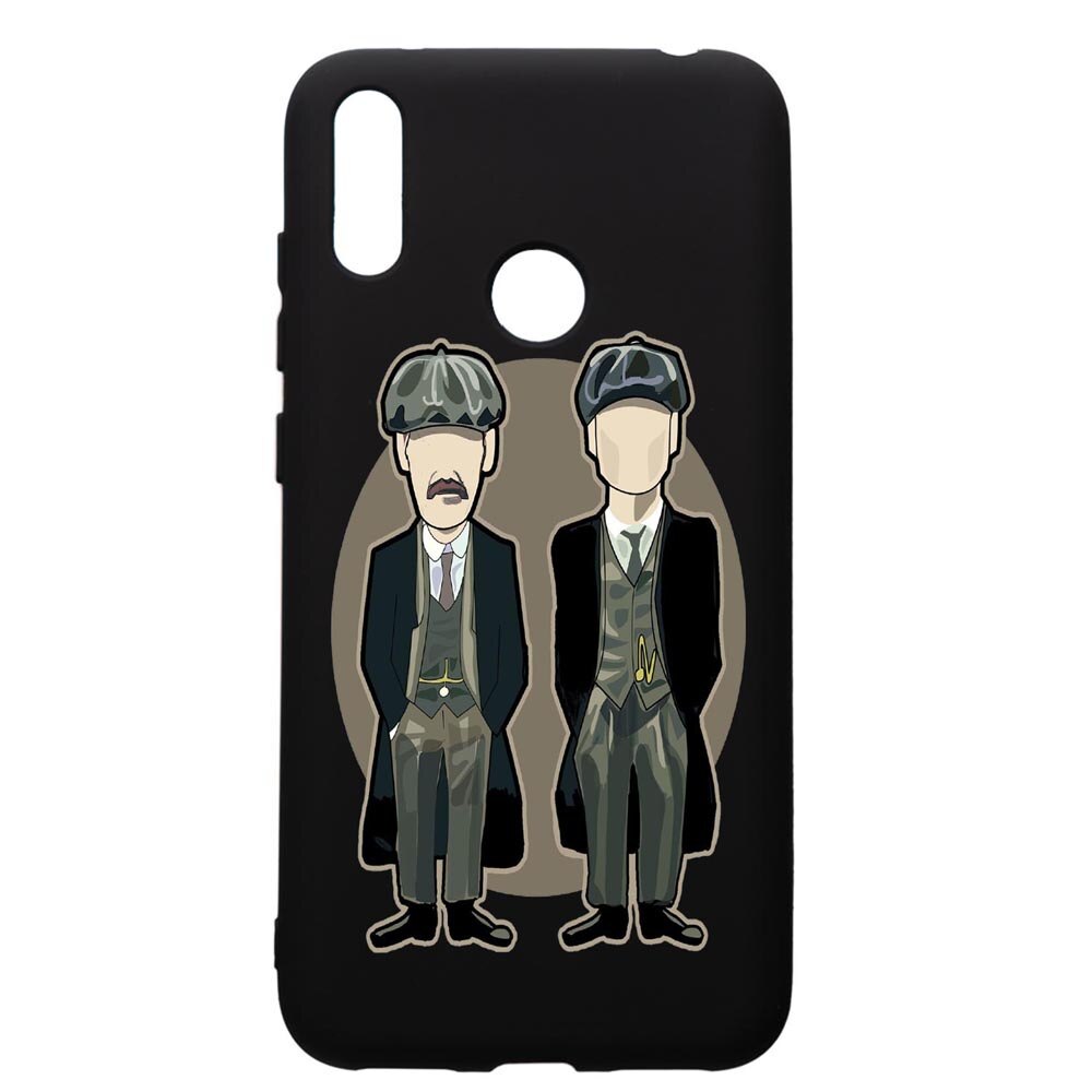 Husa de protectie Huawei Y7 2019, Peaky Blinders, silicon, cu interiorul din material textil, protectie camera, PB383