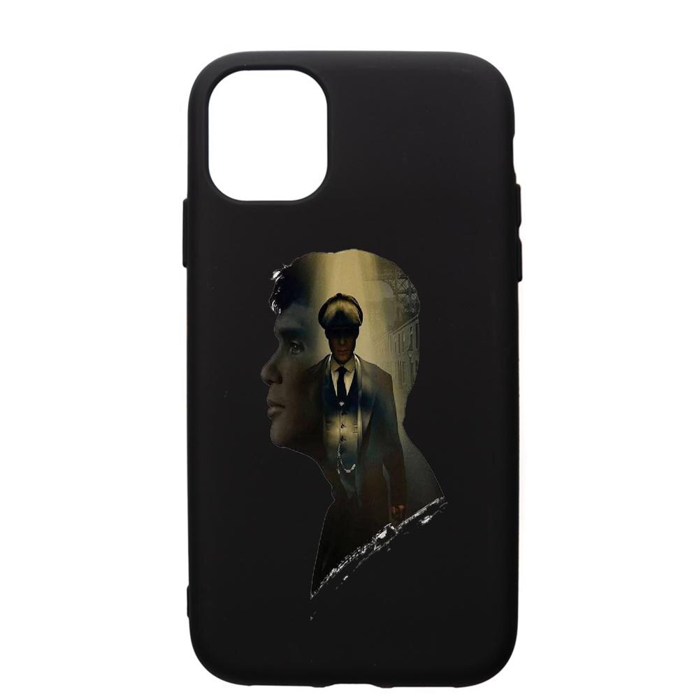 Husa de protectie Apple iPhone 12, Peaky Blinders, silicon, cu interiorul din material textil, protectie camera, PB385