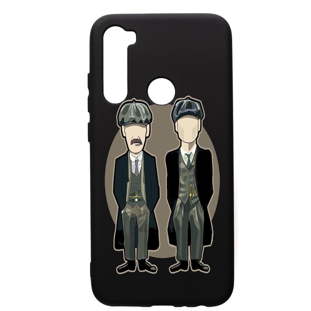 Husa de protectie Xiaomi Redmi Note 8, Peaky Blinders, silicon, cu interiorul din material textil, protectie camera, PB383