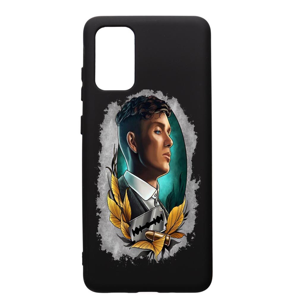 Husa de protectie Samsung Galaxy A71, Peaky Blinders, silicon, cu interiorul din material textil, protectie camera, PB384