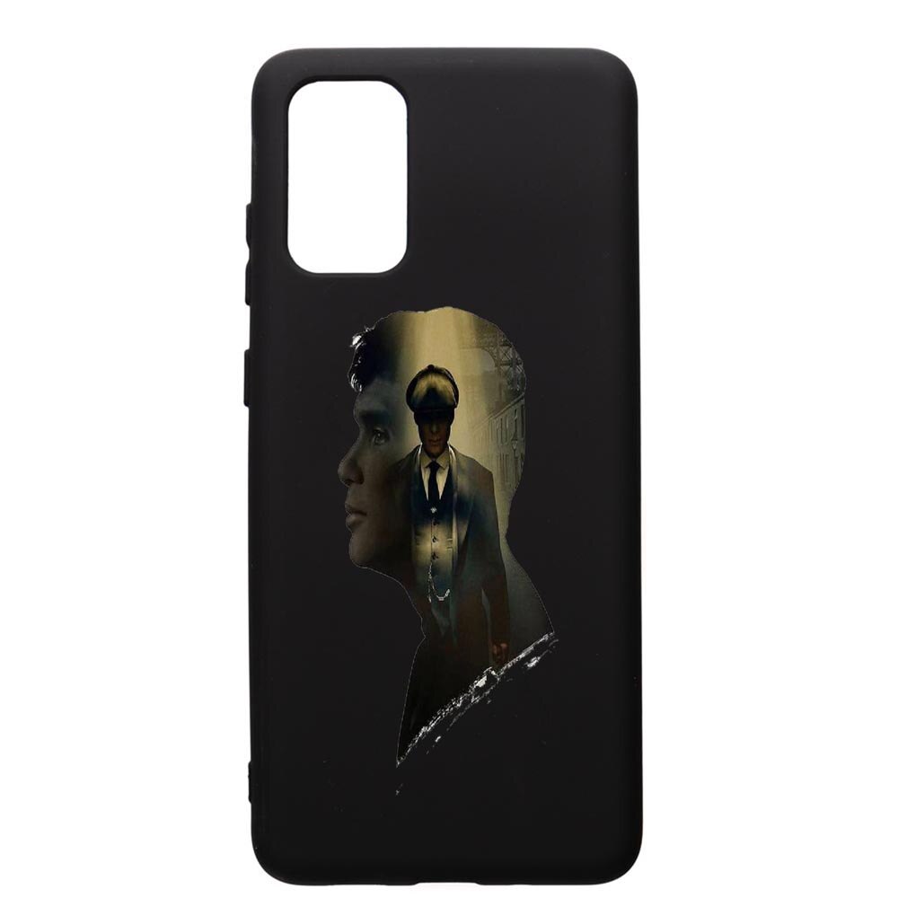 Husa de protectie Samsung Galaxy A41, Peaky Blinders, silicon, cu interiorul din material textil, protectie camera, PB385