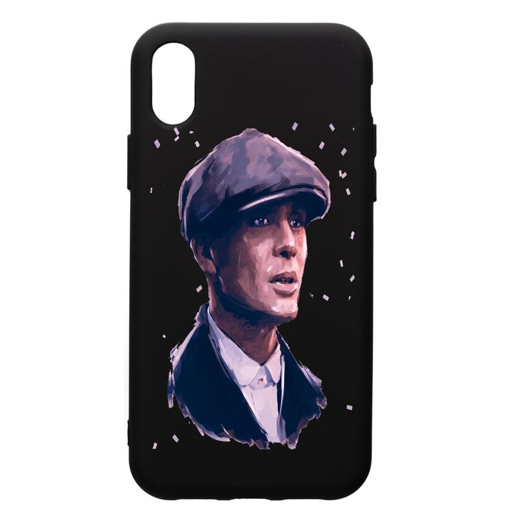 Husa de protectie Samsung Galaxy A01, Peaky Blinders, silicon, cu interiorul din material textil, protectie camera, PB387
