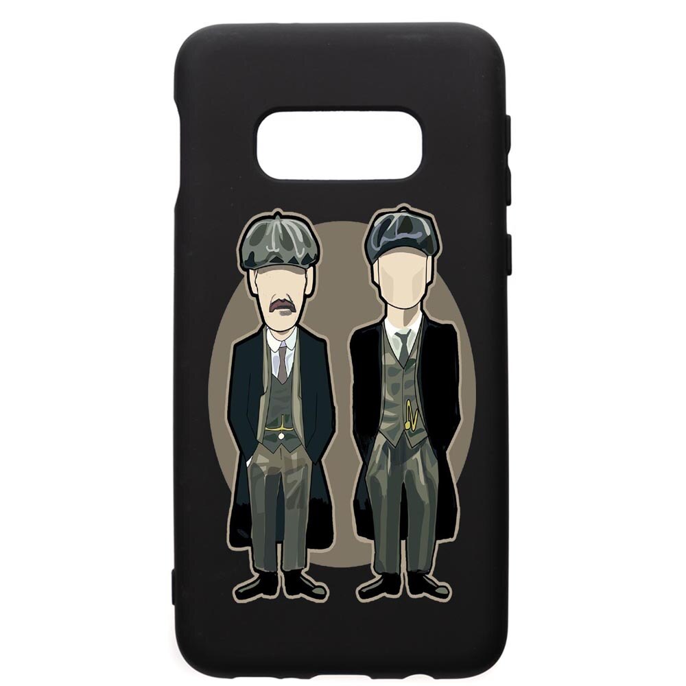 Husa de protectie Samsung Galaxy S10E, Peaky Blinders, silicon, cu interiorul din material textil, protectie camera, PB383