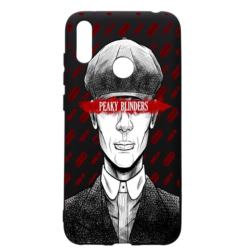 Husa de protectie Huawei Y7 2019, Peaky Blinders, silicon, cu interiorul din material textil, protectie camera, PB380