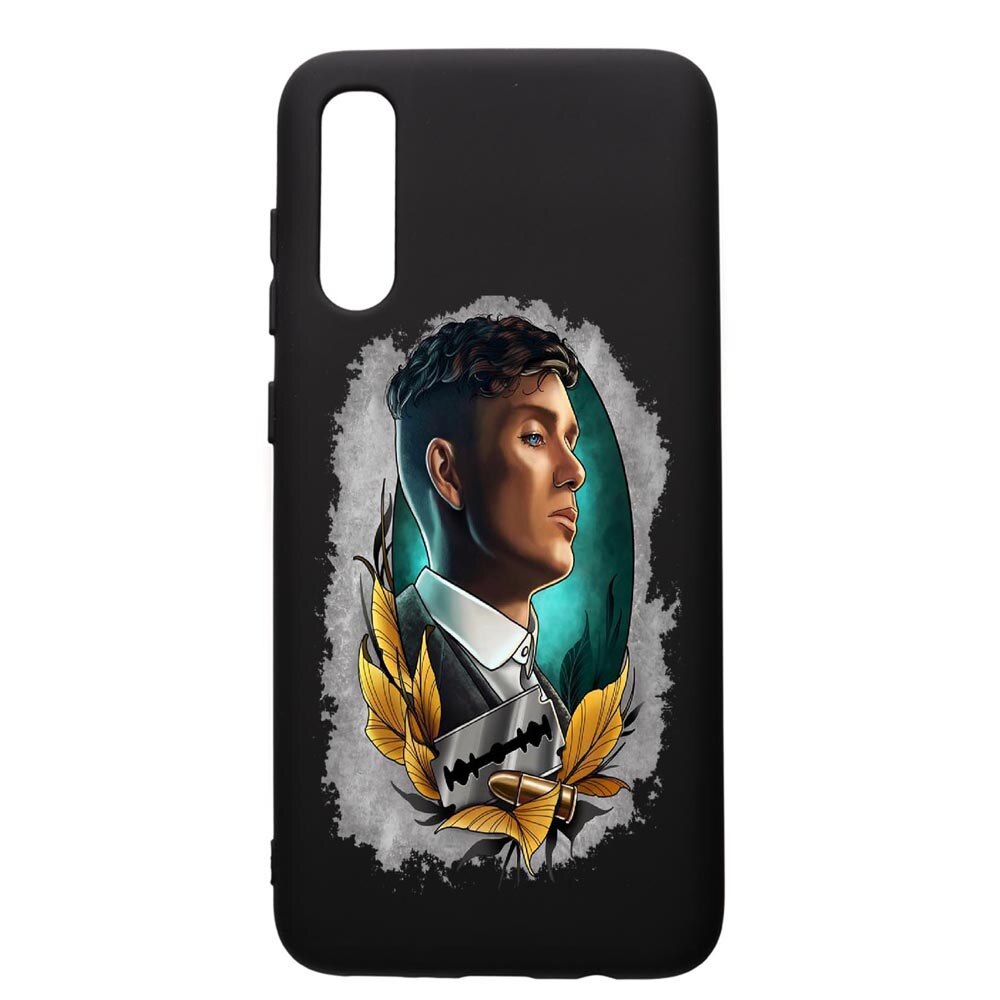 Husa de protectie Samsung Galaxy A30S, Peaky Blinders, silicon, cu interiorul din material textil, protectie camera, PB384