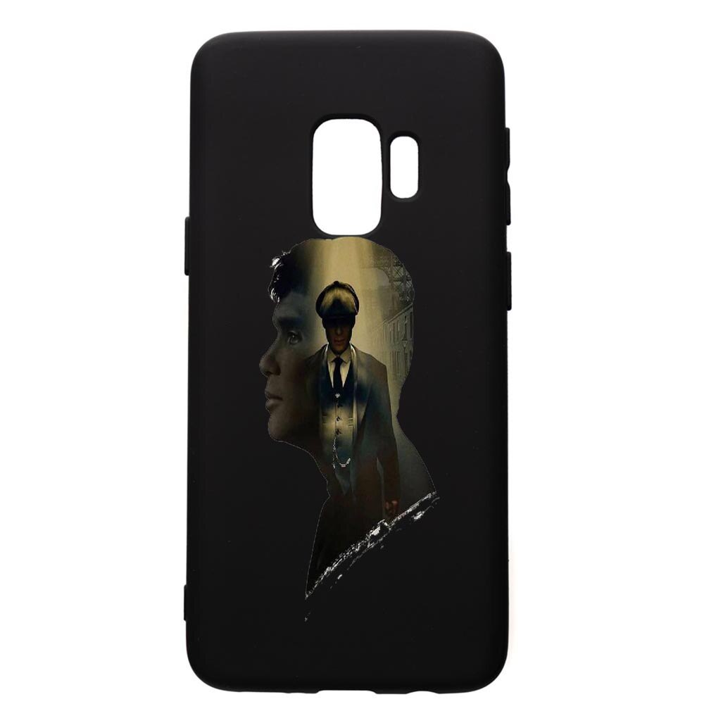 Husa de protectie Samsung Galaxy S9, Peaky Blinders, silicon, cu interiorul din material textil, protectie camera, PB385