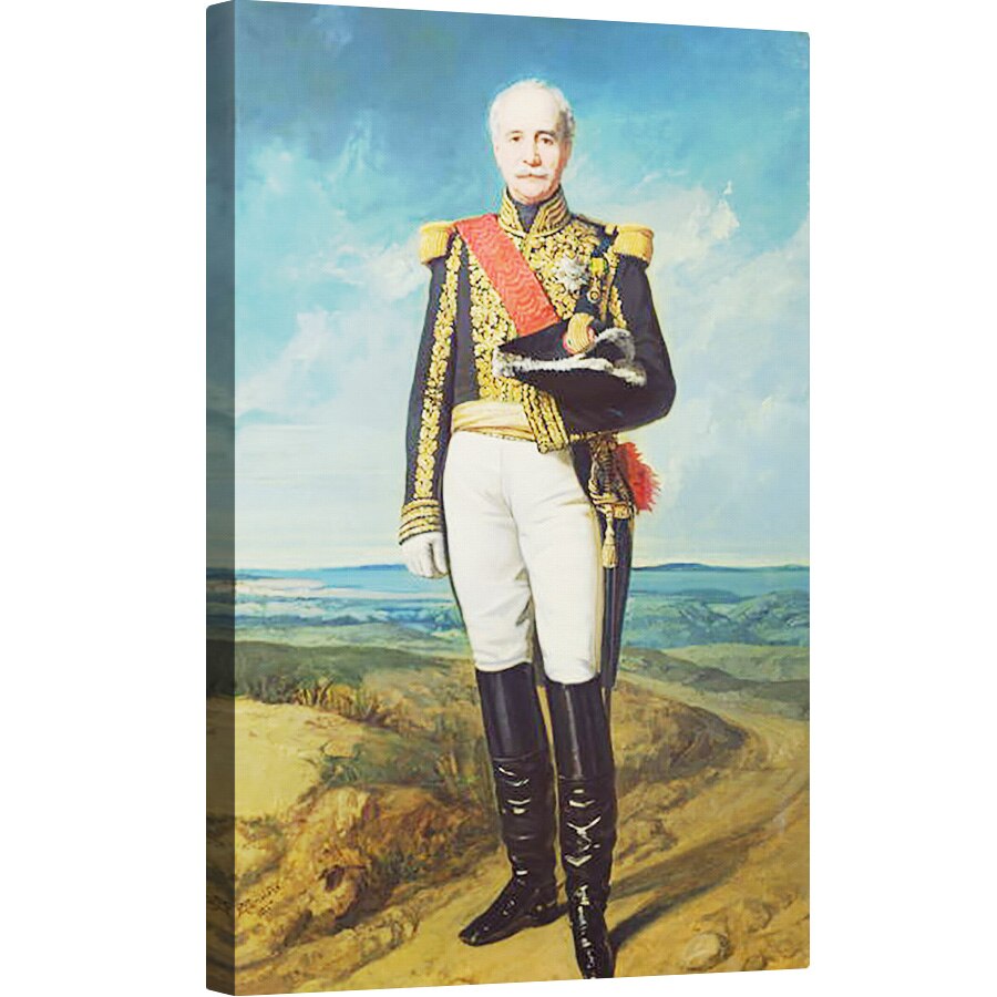 Tablou canvas - Charles-Philippe Lariviere - Achille 1795-1878 Contele Baraguay dHilliers, 80 x 120cm