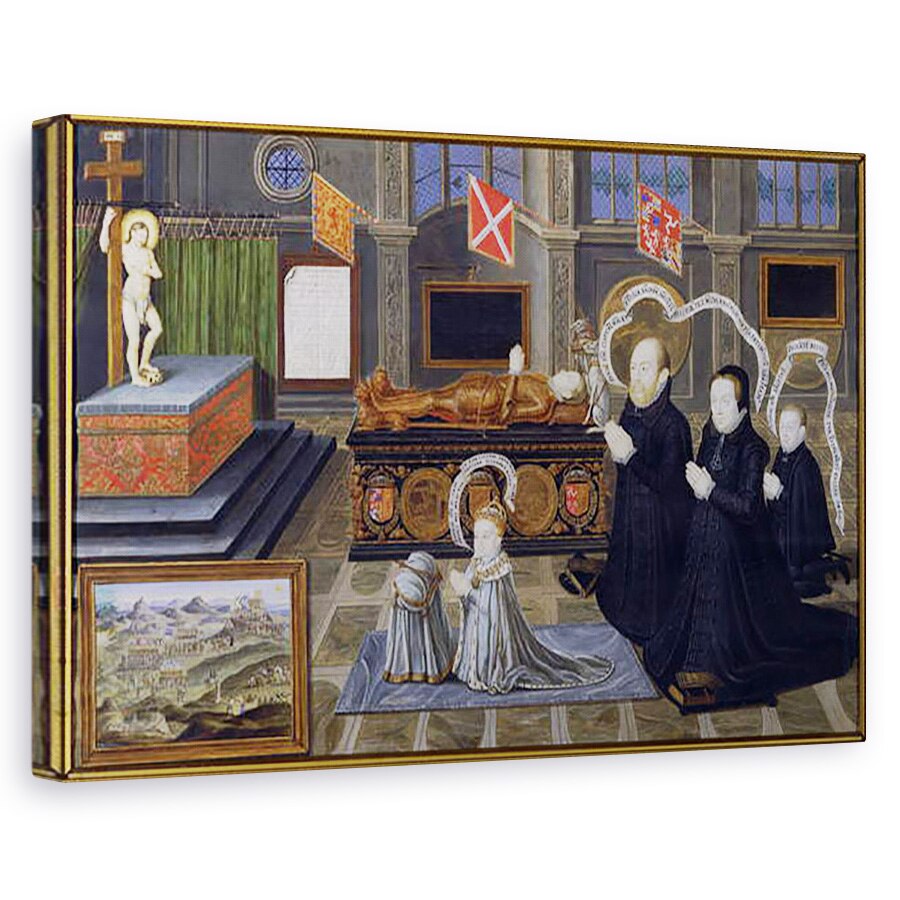 Tablou canvas - Bernard III Lens - Memorialul Lordului Darnley, 80 x 120cm