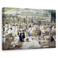 tablou canvas - scoala franceza - piata de paine si pasari de curte pe quai des grands augustins 80 x 120cm imagen 19_0_
0