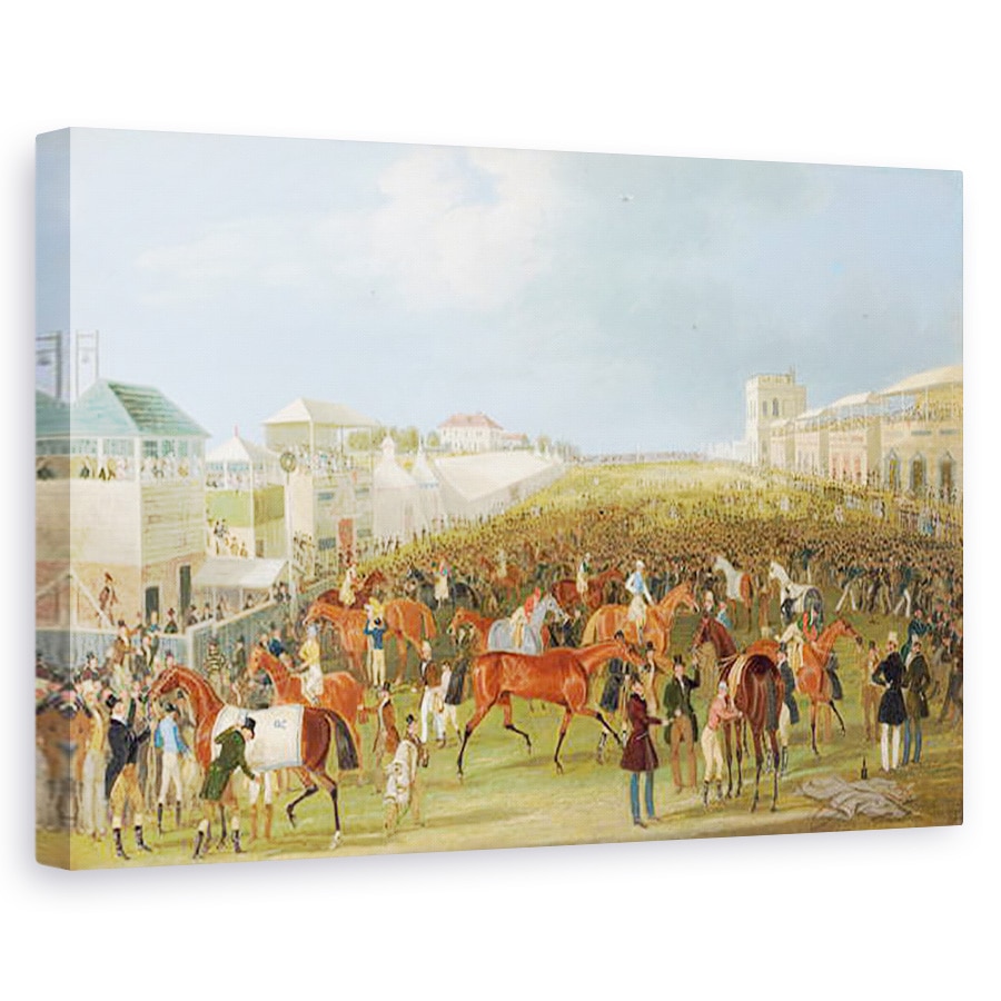 Tablou canvas - James Pollard - Curse Epsom, Cursa s-a terminat, 60 x 90 cm