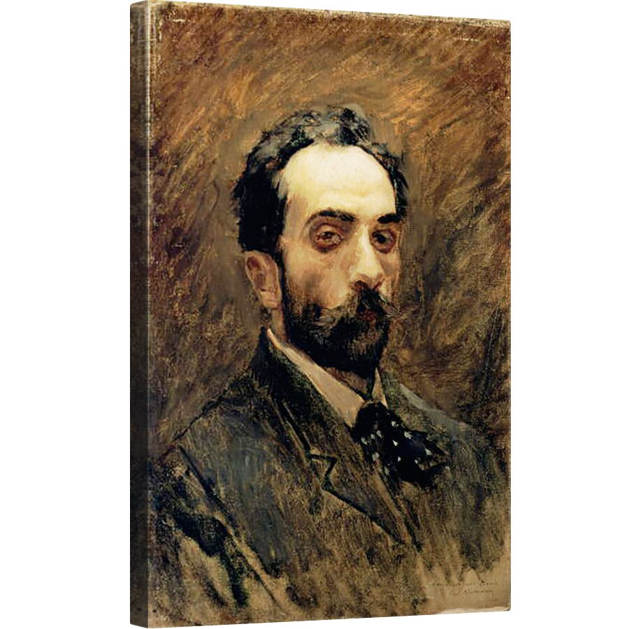 Tablou canvas - Isaak Ilyich Levitan - Autoportret, 40 x 60 cm