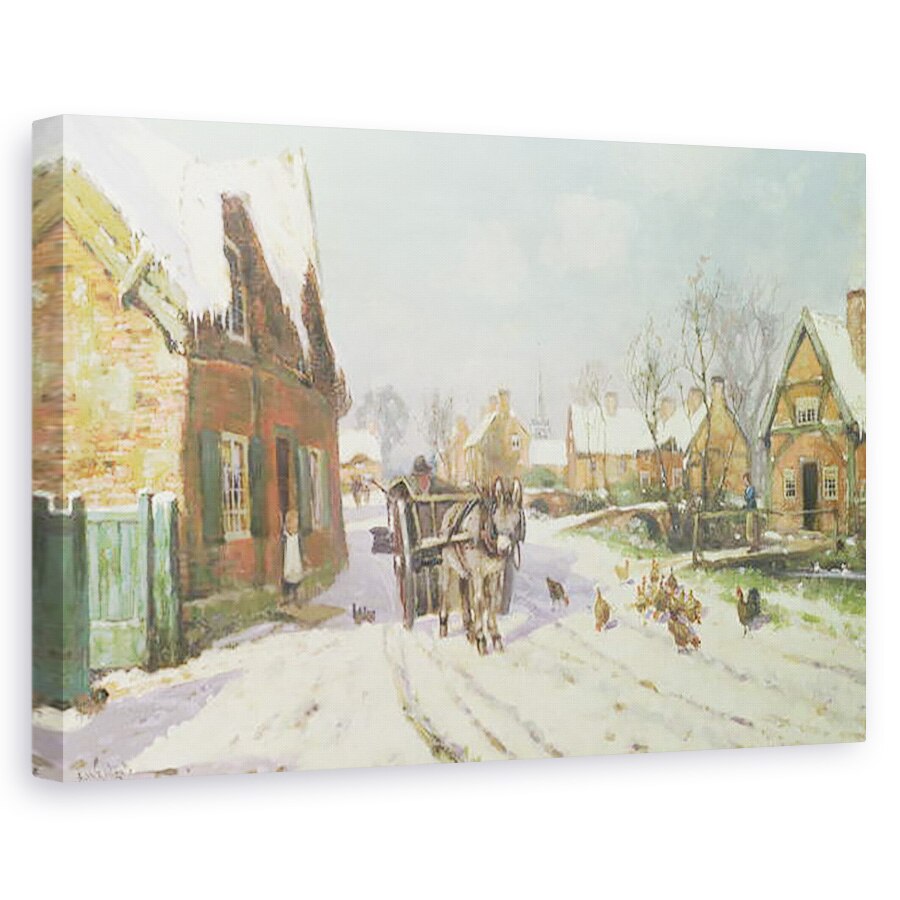 Tablou canvas - Arthur Walker Redgate - Iarna, 80 x 120cm